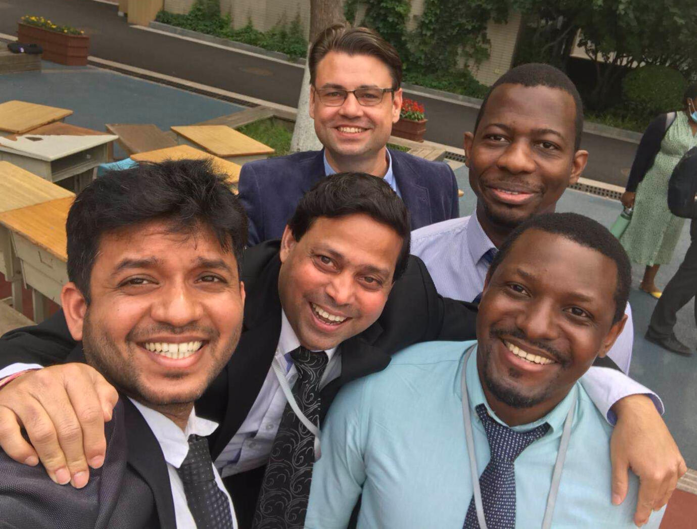 Team in Nanjing, China.